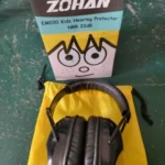 ZOHAN baby ear protection Safety Ear Muffs Noise Reduction Passive Earmuffs black headset for kid children toddler teenager 22db