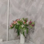 Plastic Flower Modern Vase Decoration Home Nordic Style Vase Imitation Ceramic Flower Pot Decoration Vases for Flowers