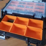 Portable Parts Storage Box Hardware Screws Organizer Multi-grid Tool box Organizer Box Case Compartment Toolbox for Mechanics