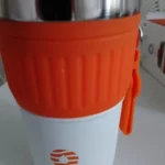 Stainless Steel Coffee Cup Coffee Mug Thermos Cup Portable Travel Mug With Lifting Rope Leak-Proof Non-Slip 500ml/400ml