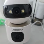 Lenovo 2K PTZ IP Camera 5G WiFi Dual Lens Dual Screen Color Night CCTV Camera Smart Home Auto Tracking Video Surveillance Camera