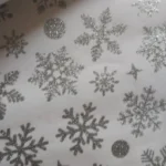 Glitter Effect Snowflake Electrostatic Wall Sticker Christmas Kids Room Decor Glass Window Home Decoration New Year Wallpaper