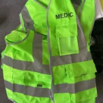 SFvest Safety reflective vest construction building vest safety clothing work vest multi pocket black vest