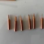 3/5pcs Soldering Iron Tip Pure Copper 900M Soldering Iron Head Set Inside Hot Bare Copper Electric Soldering Iron Welding Tools