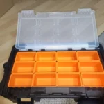 Portable Parts Storage Box Hardware Screws Organizer Multi-grid Tool box Organizer Box Case Compartment Toolbox for Mechanics