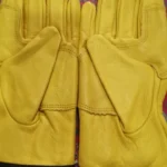 Work Gloves Cowhide Leather Workers Work Welding Safety Protection Garden Sports Motorcycle Driver Wear-resistant Gloves