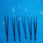 2/6pcs Precision Tweezers Set ESD Anti-Static Stainless Steel Tweezers Repair Tools for Electronics Repair Soldering Craft Tools