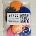 10Pcs EM4305 T5577 Blank Key Tag, RFID Key Fob, Keychain, Contactless Card, NFC Tag, ID, RFID Chip 125khz Rewritable Duplicate