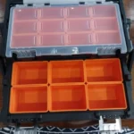 Portable Parts Storage Box Hardware Screws Organizer Multi-grid Tool box Organizer Box Case Compartment Toolbox for Mechanics