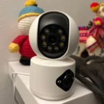 4MP Dual Lens WiFi Camera Dual Screen Baby Monitor Auto Tracking Ai Human Detection Indoor Home secuiryt CCTV Video Surveillance