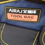 AIRAJ Multifunctional Tool Bags 1680D Oxford Cloth Electrician Bags Waterproof and Wear-Resistant High Capacity Storage Bags