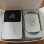 ONENUO WiFi Doorbell Home Tuya WiFi Wireless Doorbell DC AC Battery Powered Camera Bell with Alexa Google Doorbell Camera