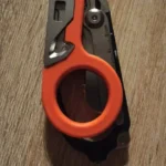 Multifunction Portable Emergency Shears with Lock Latch Tactical Folding Scissors Outdoor Survival Tool