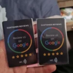 Standard NFC Instagram Google Review Cards Android/iPhone Tap URL Writing Social Business Review Cards