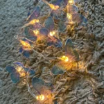 1.5M 10 LED Butterfly LED Lights String Battery Outdoor Fairy Night Lamp Room Garland Curtain Gitls Brithday Wedding Party Decor