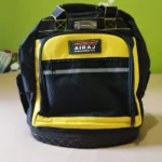 AIRAJ Waterproof Tool Backpack Tool Bag Rubber Base Heavy Duty Tool Organizer Electrician Plumber Maintenance Worker Tool Bags