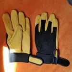 1 Pair Safety Work Gloves Builder Gloves Gardening Gloves Light-Duty Mechanic Gloves Imitation Sheepskin for M/L/XL/XXL