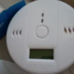 Independent CO Alarm Sensor Carbon Monoxide Alarm Detector 85dB High Sensitive Warning LCD Photoelectric Display for Home Hotel