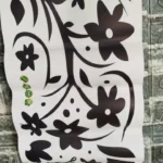 High Quality Creative Refrigerator Black Sticker Butterfly Pattern Wall Stickers Home Decoration Kitchen Wall Art Mural Decor