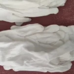 24Pieces/12 Pairs White Labor Insurance Cotton Cloth Thin Etiquette Wenwan Quality Inspection Gloves