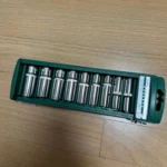 Hex Socket Wrench Head Set For Ratchet 1/4 3/8 1/2 Short Long Socket Deep Nut Driver Sleeve Spanner End Ratchet Tool With Holder