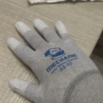 MECHANIC AS02 Anti-static Carbon Fiber Gloves PU Coating Layer Mobile Phone Electronic Parts Repair Protective Gloves