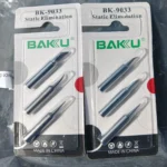 3tips / set BAKU Solder Iron Tips Static Elimination Lead Free Welding Head Soldering Tips For 900M 907 913 376 453 601D 878L