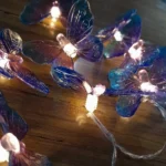 1.5M 10 LED Butterfly LED Lights String Battery Outdoor Fairy Night Lamp Room Garland Curtain Gitls Brithday Wedding Party Decor