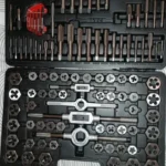 VEVOR Tap and Die Set 40PCs 60PCs 80PCs 110/116PCs Metric or SAE Standard Bearing Steel Taps and Dies Essential Threading Tool