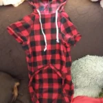 Dog Winter Coat Pet Jacket Plaid Reversible Vest Cold Weather Dog Clothes Pet Apparel for Small Medium Large Dogs