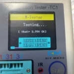 LCR TC1 1.8 Inch TFT LCD Display Multimeter Transistor Tester Diode Triode Capacitor Resistor Test Meter