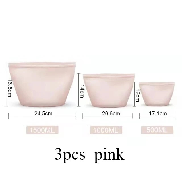 3pcs Pink